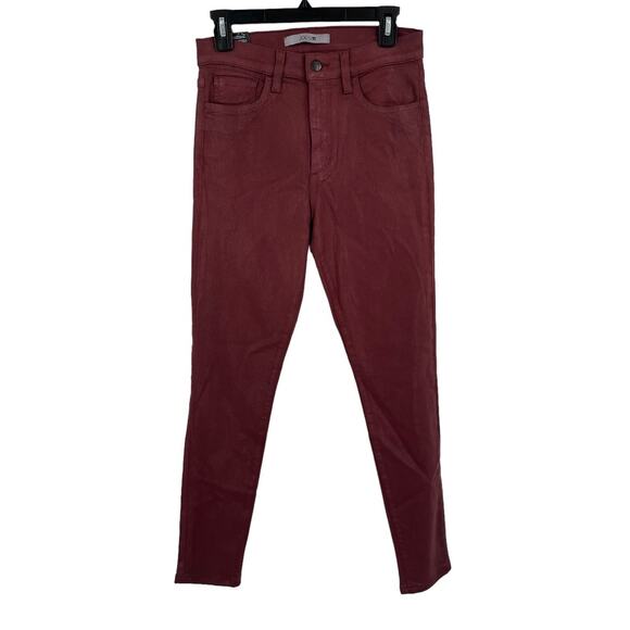 Joe's Jeans coated high rise skinny ankle brown size 27 - Picture 1 of 6